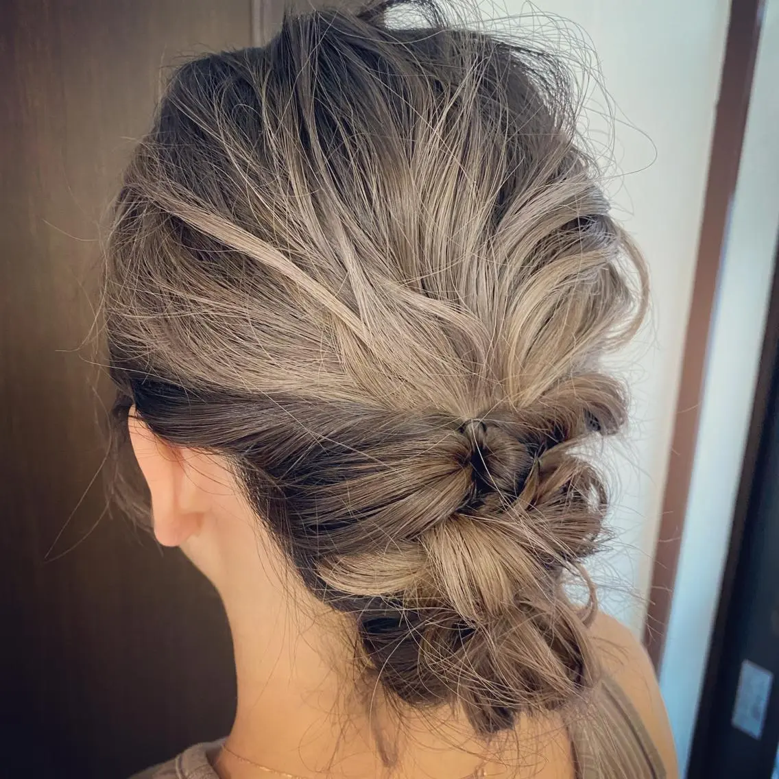 ゆるふわヘアセットの写真