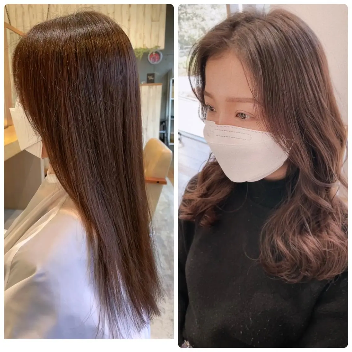 セミロング セミロングパーマ コテ巻き風パーマ カンノケンタのヘアスタイル