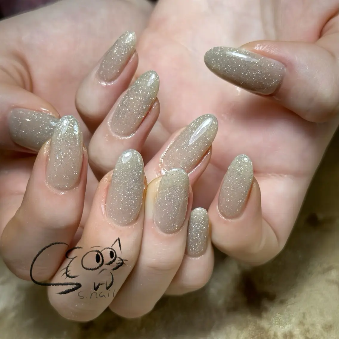 ネイル チークネイル フレンチネイル グラデーション マグネットネイル ワンカラーネイル S.nail _のネイルデザイン