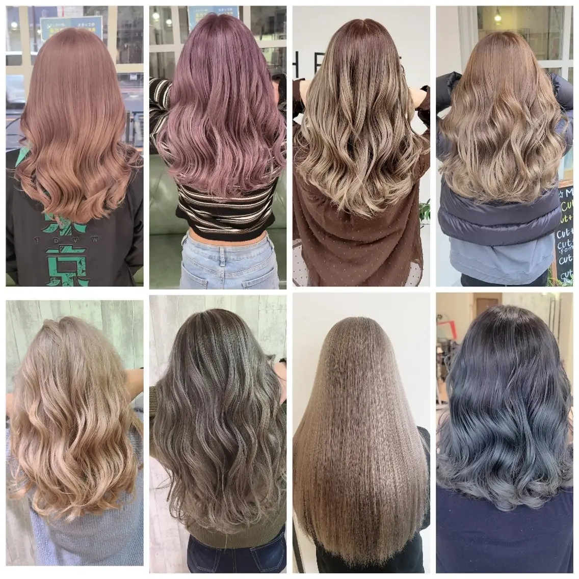 カラー ミディアム ヘアカラー バレイヤージュ/ ハイライト/大内格のヘアスタイル