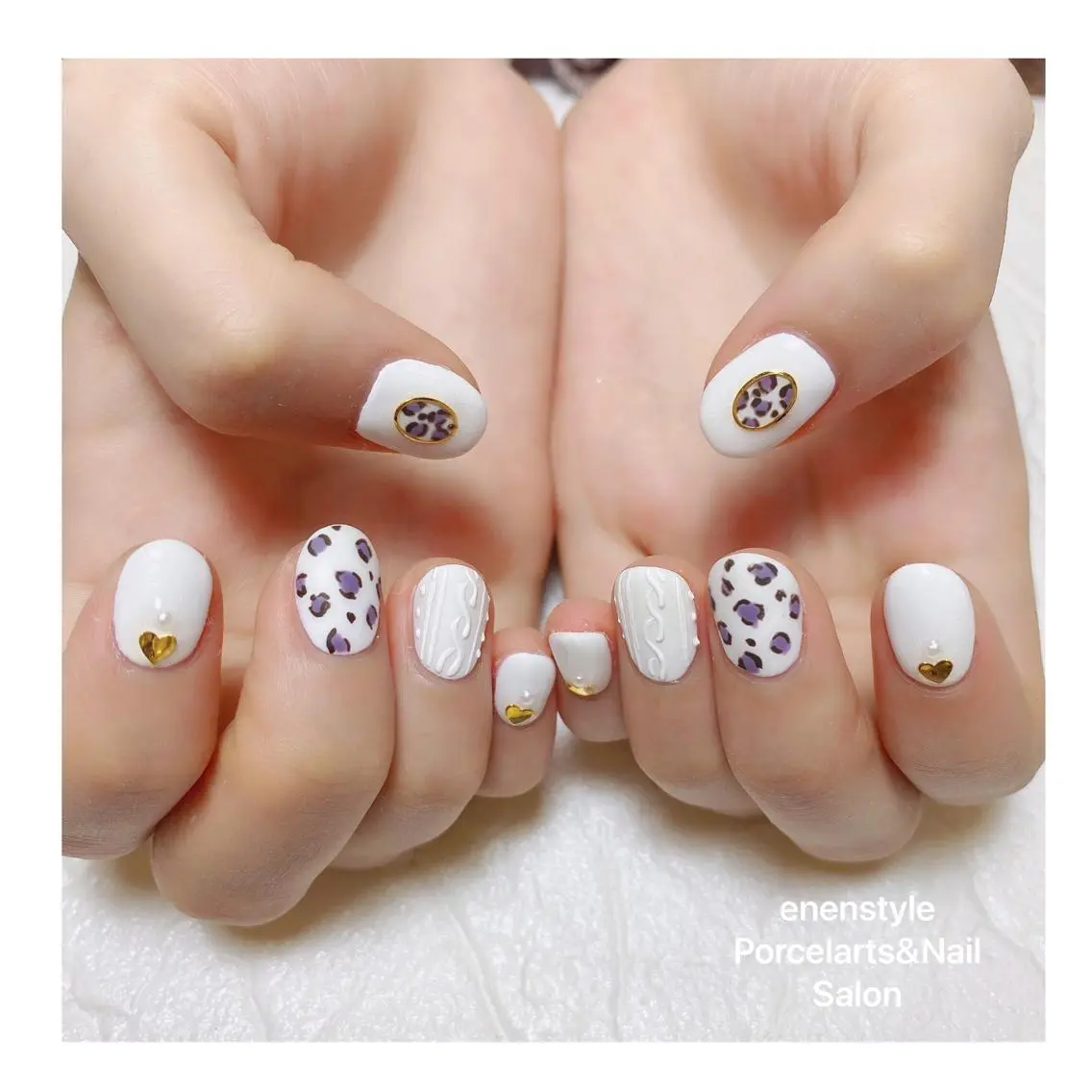 ショート ネイル 🐾enen style 🐾のネイルデザイン