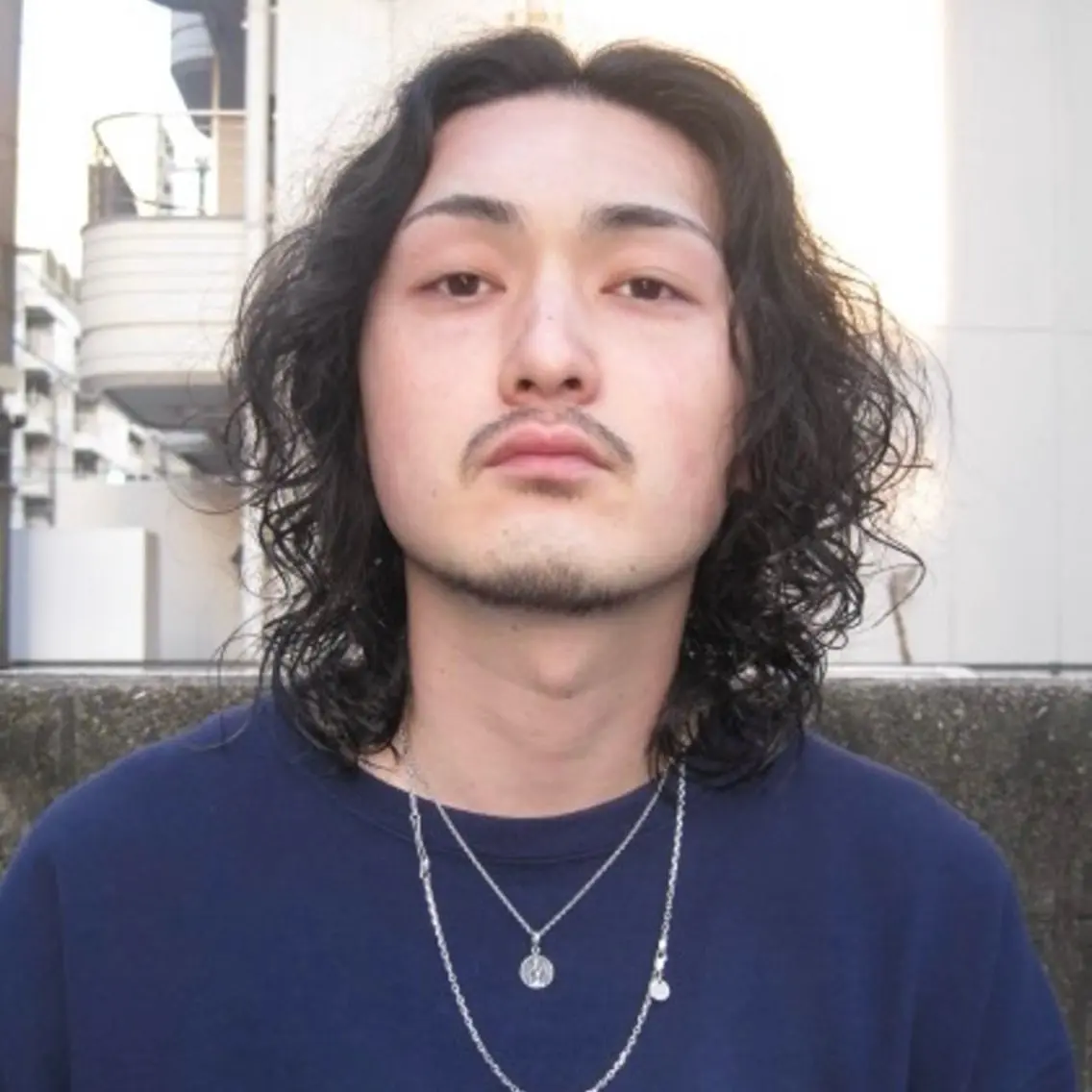 パーマ メンズ パーマ Kiwa 江坂のヘアスタイル