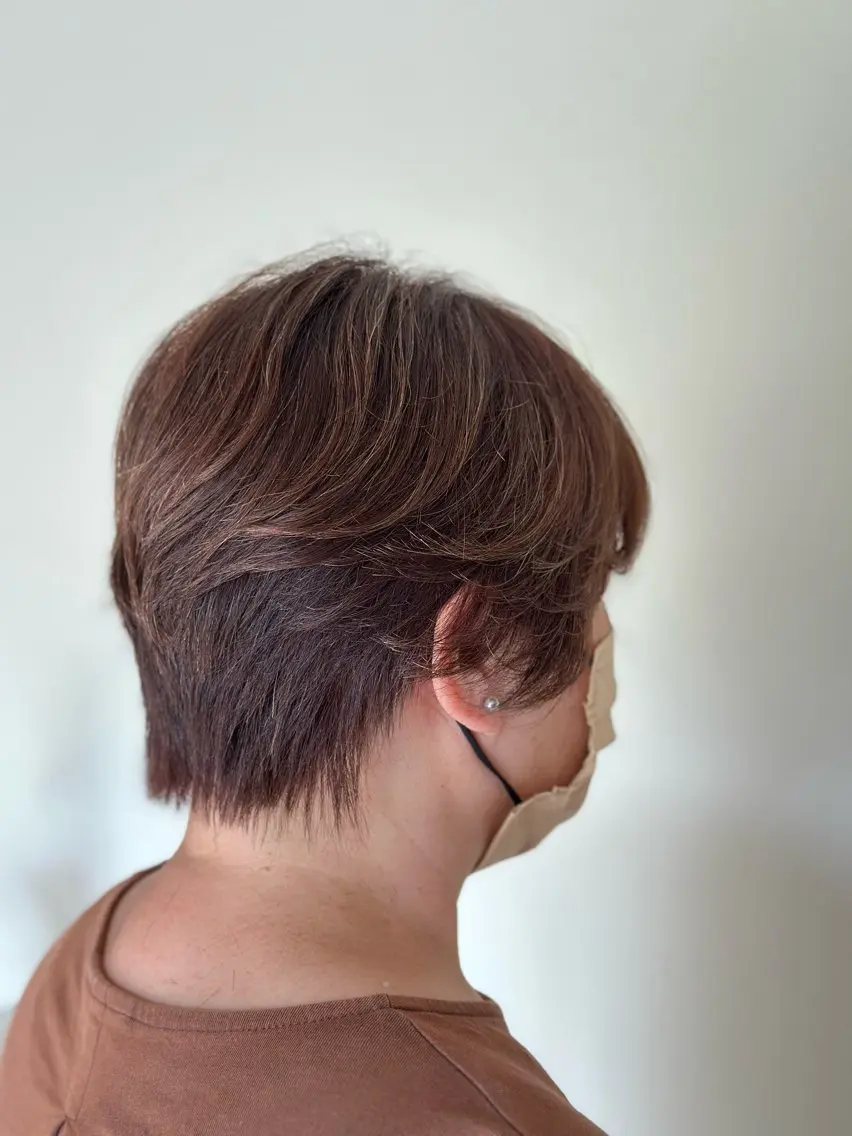 ショート カット 石黒 可歩のヘアスタイル