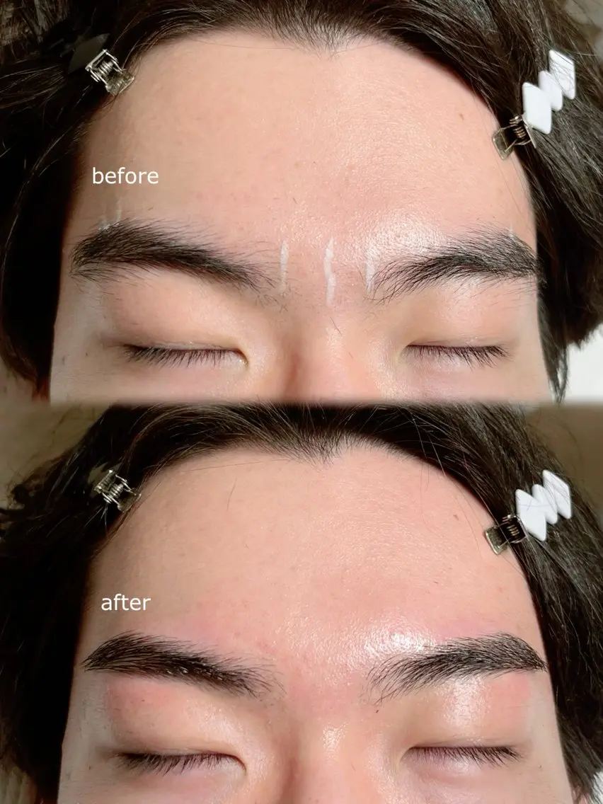 メンズ アイブロウ ワックス脱毛 眉カット その他(アイブロウ) WHITELASH 🤍KANAの眉毛・アイブロウイメージ