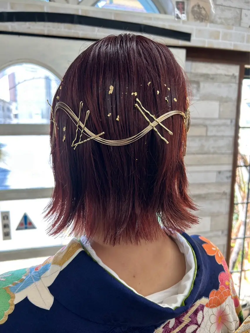 ヘアセット 大坪 拓斗のヘアスタイル