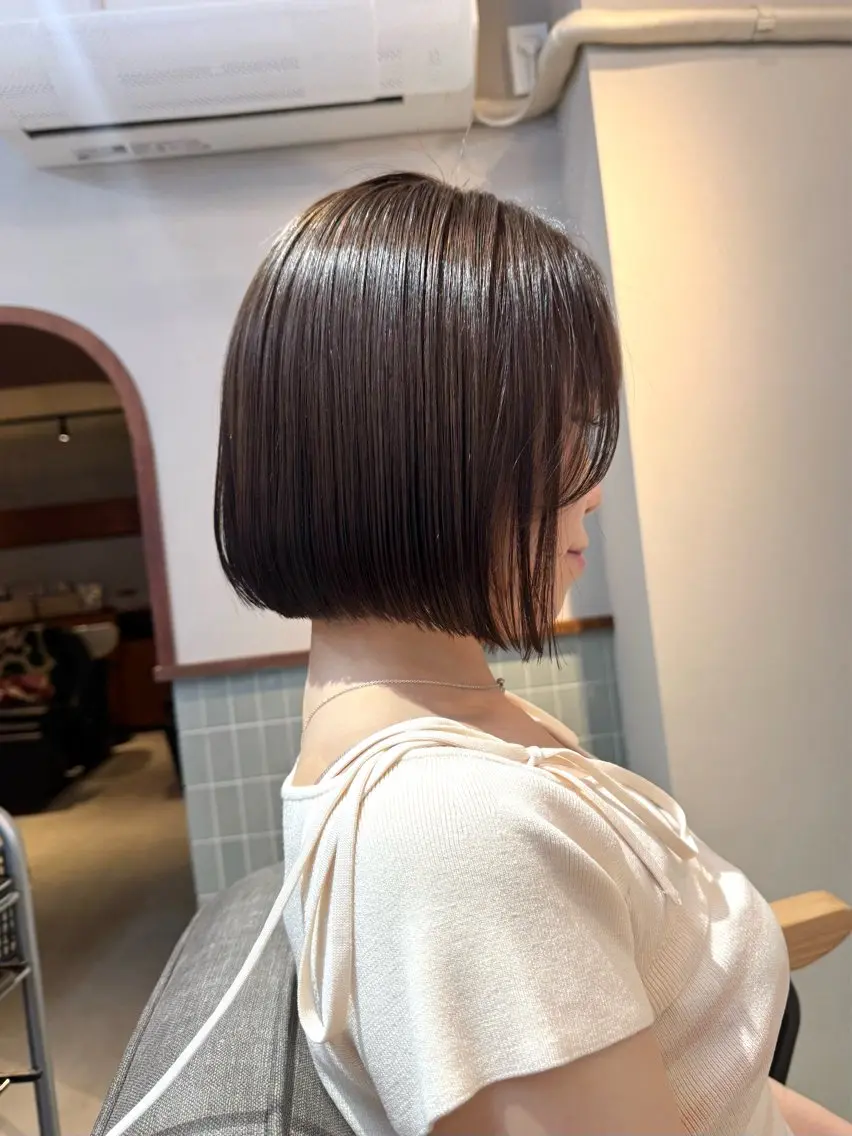 ショート ボブ トリートメント ボブ美容師💛 AYUMIのヘアスタイル