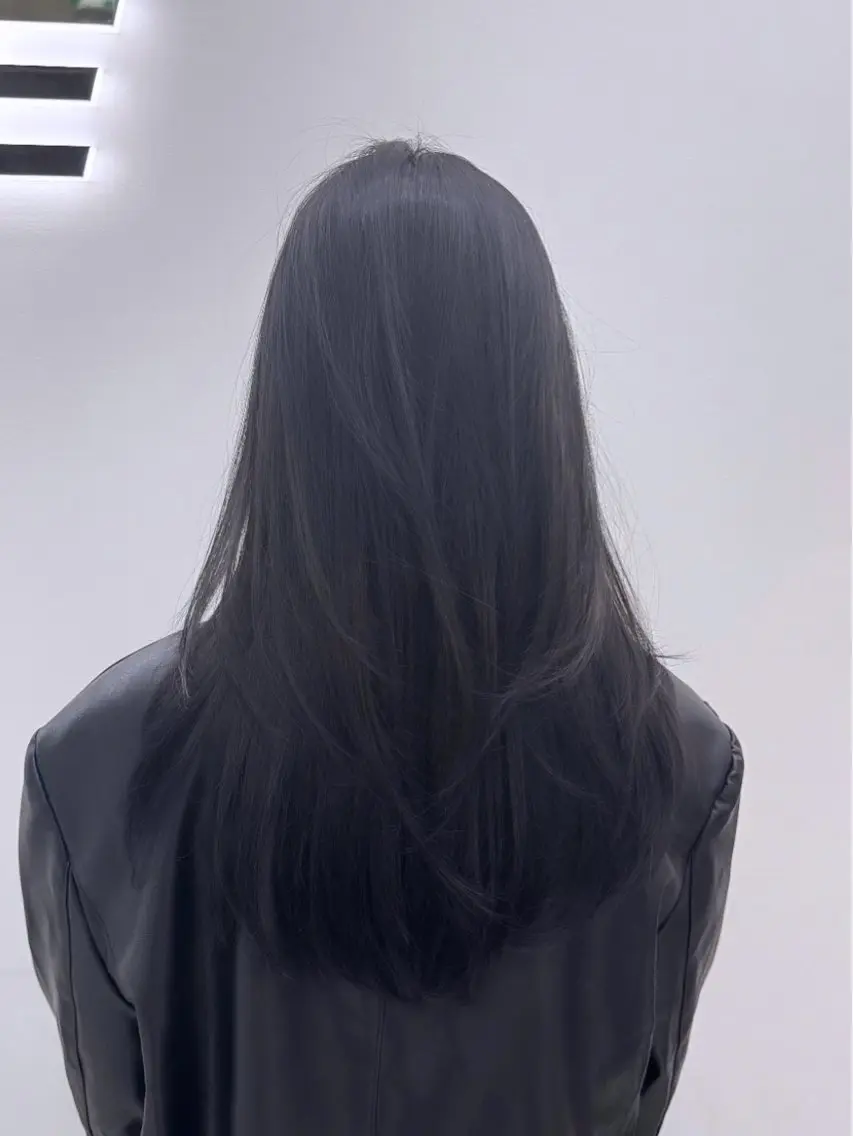 ロング カット ヘアカラー 縮毛矯正 韓国系支持率No.1 レイヤー特化/きょうのヘアスタイル