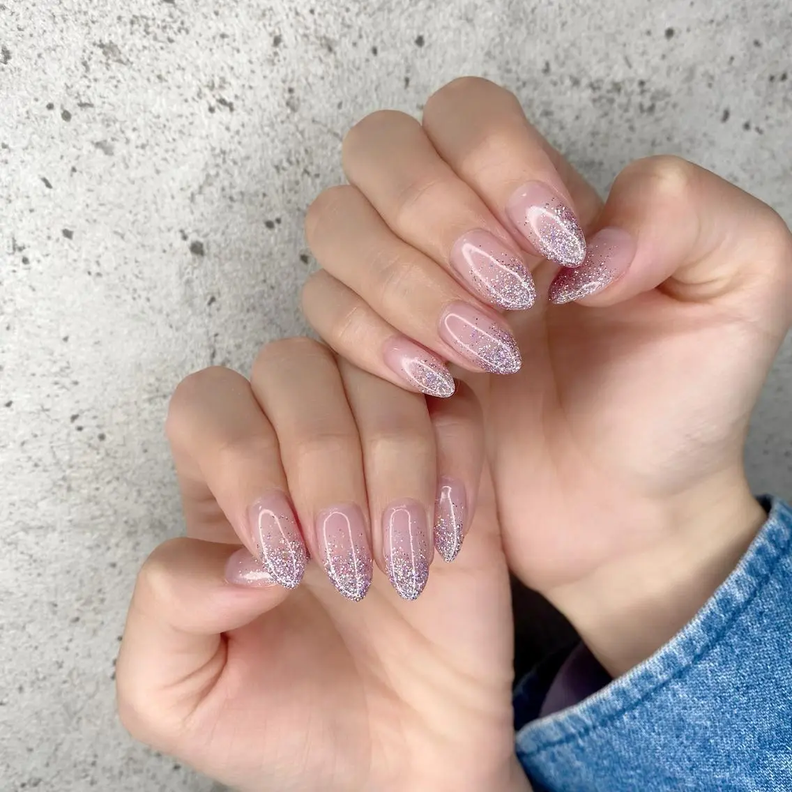 セミロング カラー パーマ ヘアアレンジ メンズ キッズ ネイル マツエク・マツパ アイブロウ グラデーションカラー ピンクカラー ピンクパープル パープルカラー カラーマツエク Salon Ｋのネイルデザイン