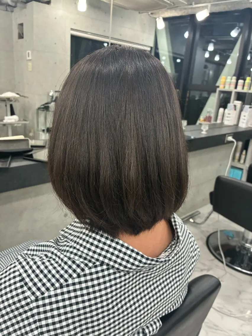 セミロング カラー カット ヘアカラー トリートメント Endearing 🌟銀座のヘアスタイル