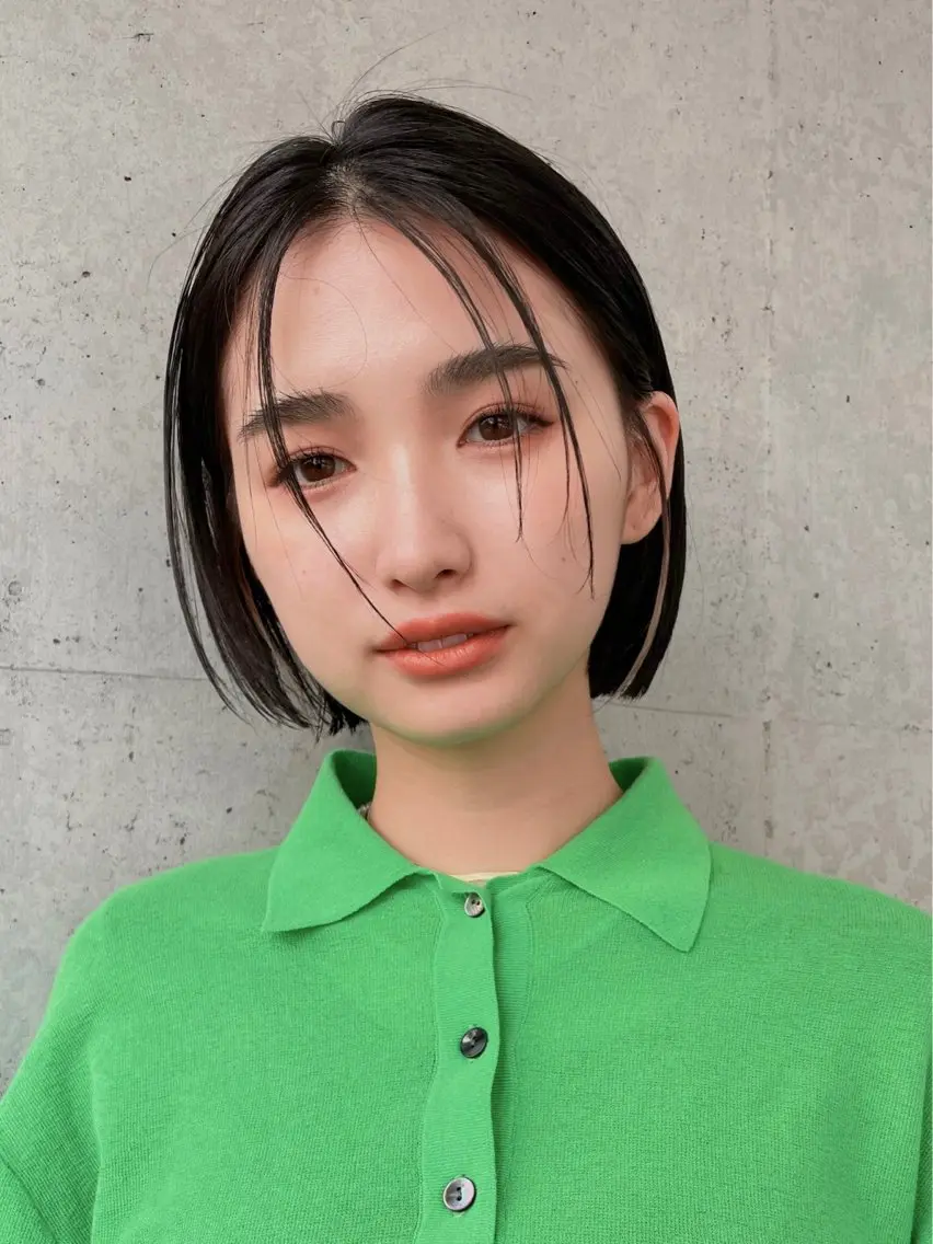 カット+カラー+5STEP毛髪髪質改善デトックストリートメント🍊の写真
