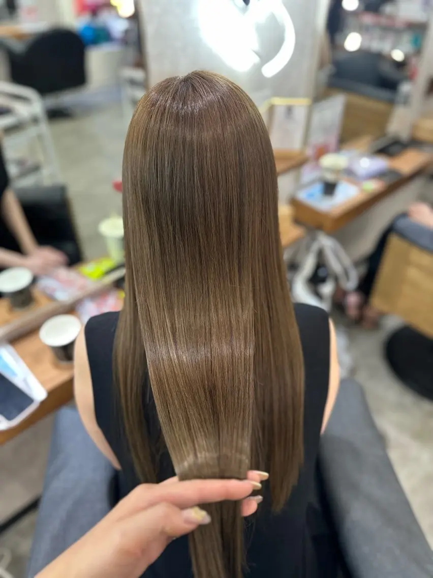 ロング 髪質改善 トリートメント トリートメント MOURI CHISATOのヘアスタイル
