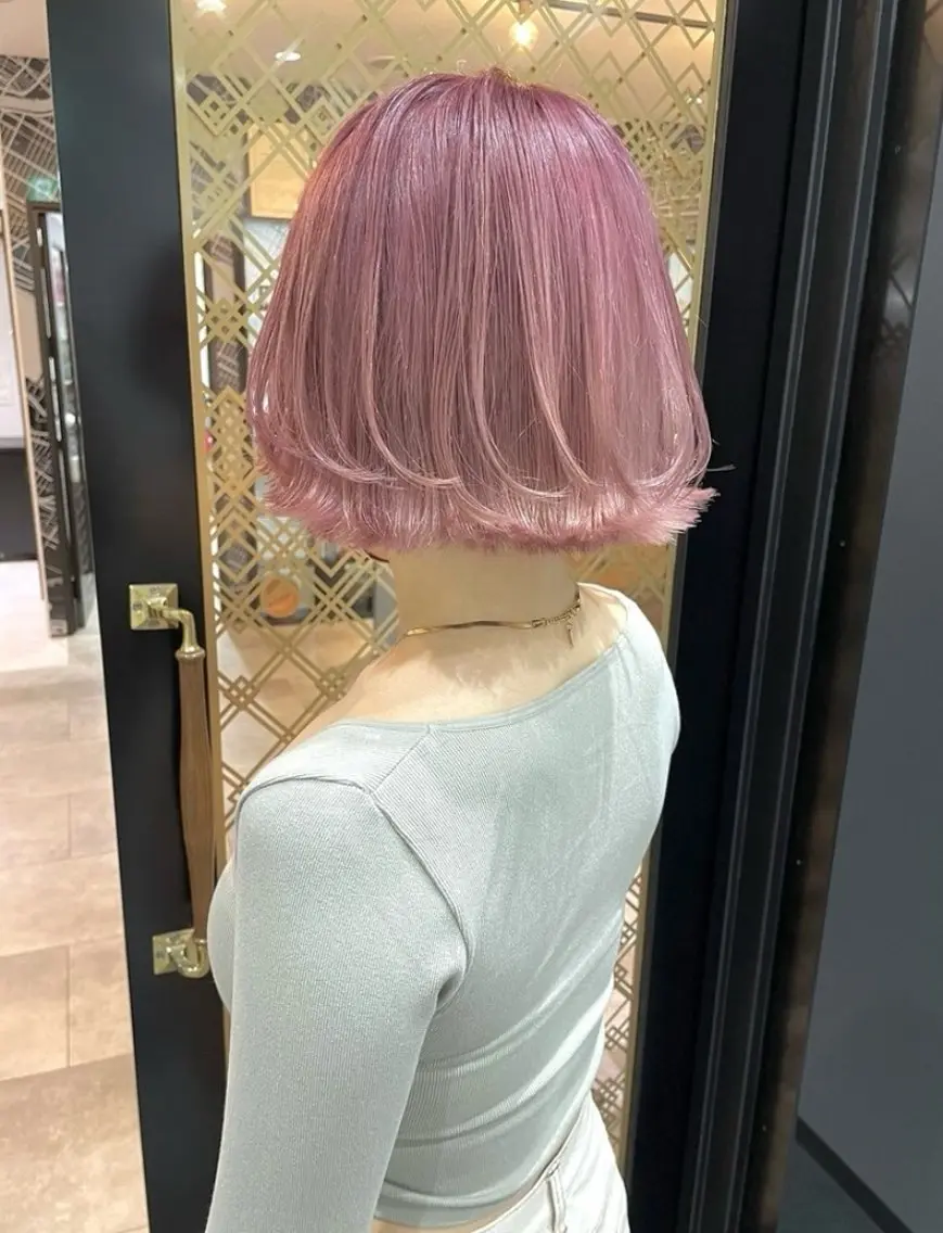 ショート カラー ハイトーン×似合わせ Shoseiのヘアスタイル