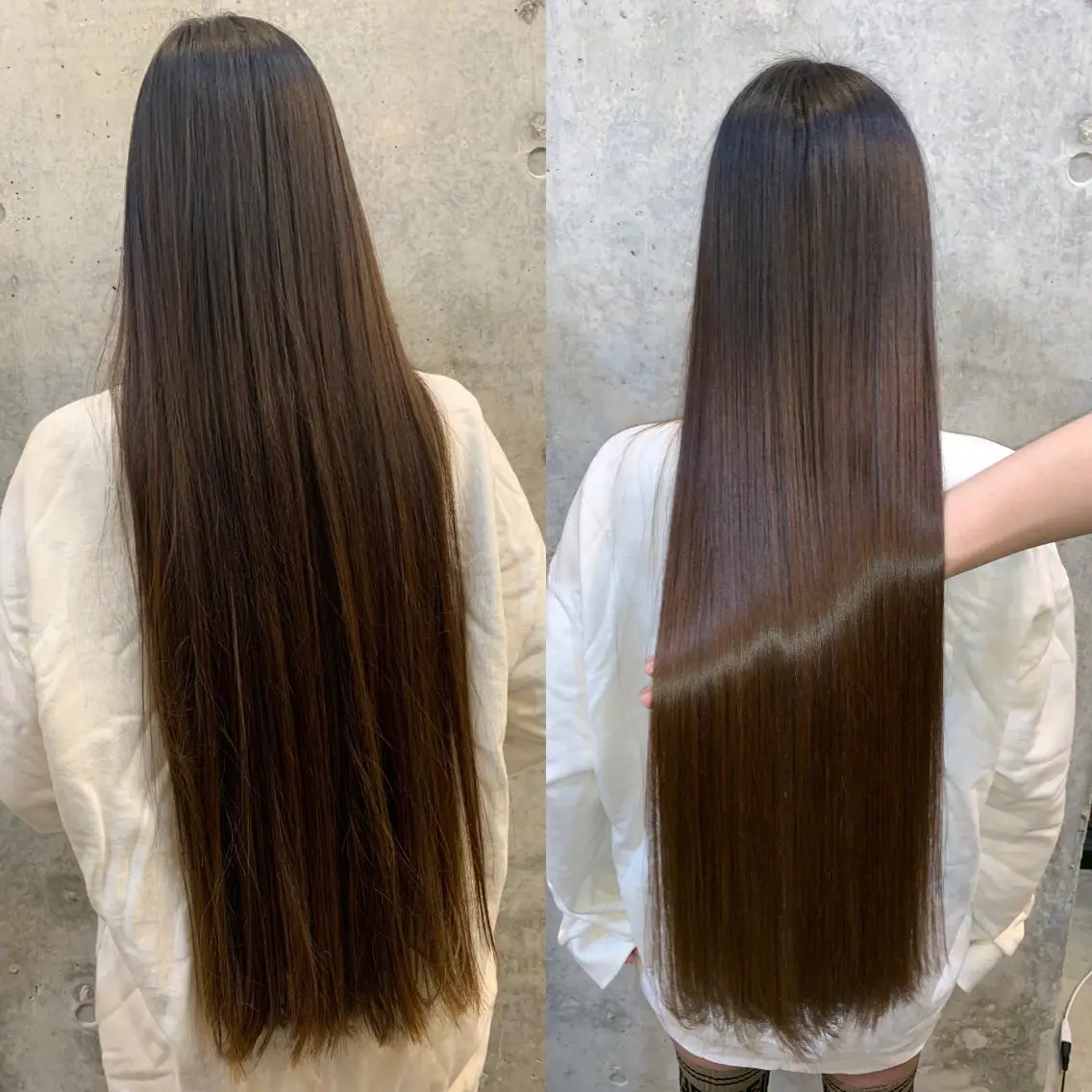 ロング カラー トリートメント 髪質改善 Daisukiのヘアスタイル