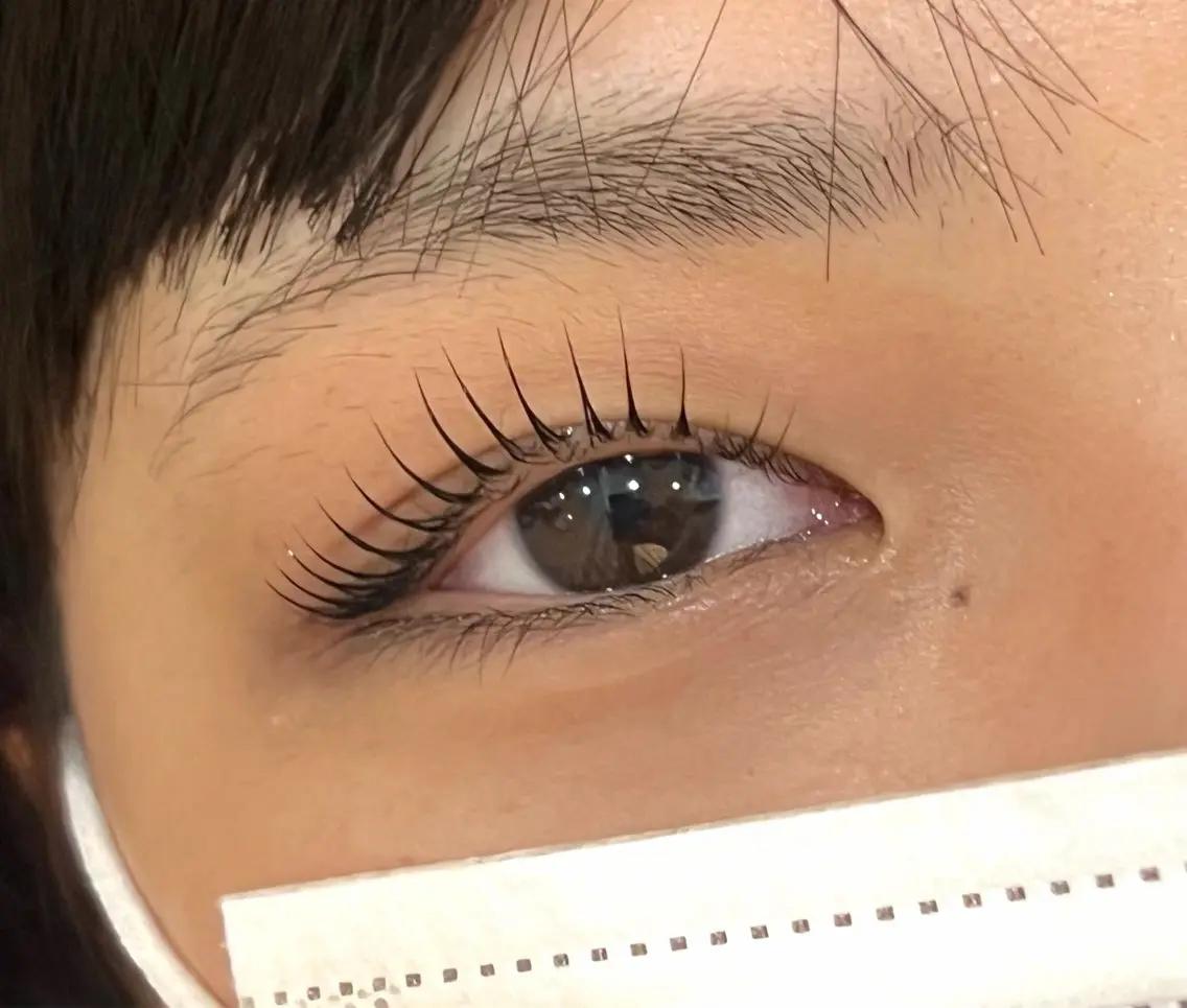 ブラックティント付き!パーマの写真