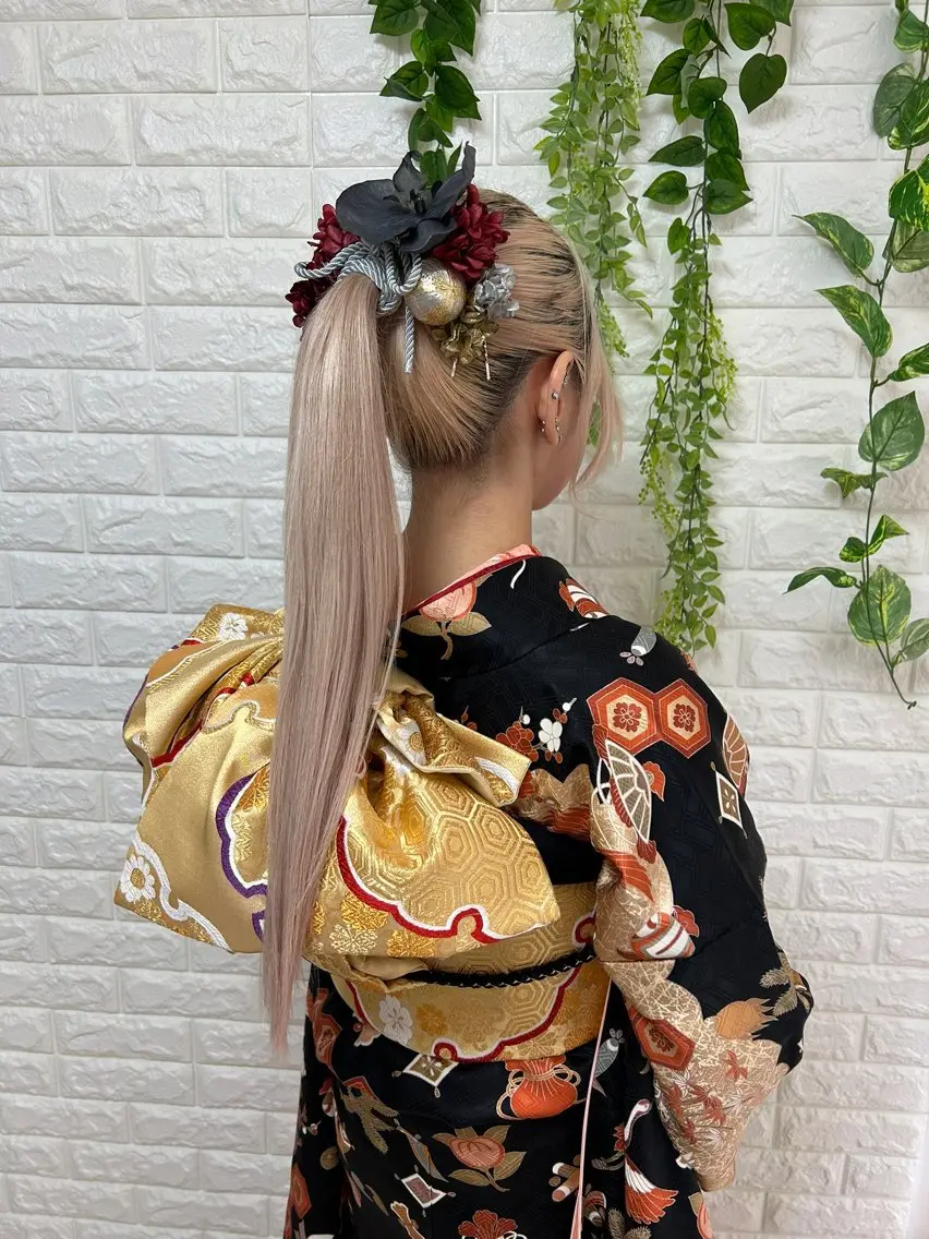 着付け AMATERAS鈴木 友美のヘアスタイル