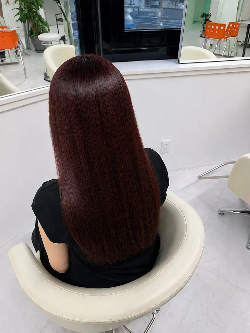 ロング ヘアカラー トリートメント 🎀カラーモデル🎀 募集中/moyuのヘアスタイル