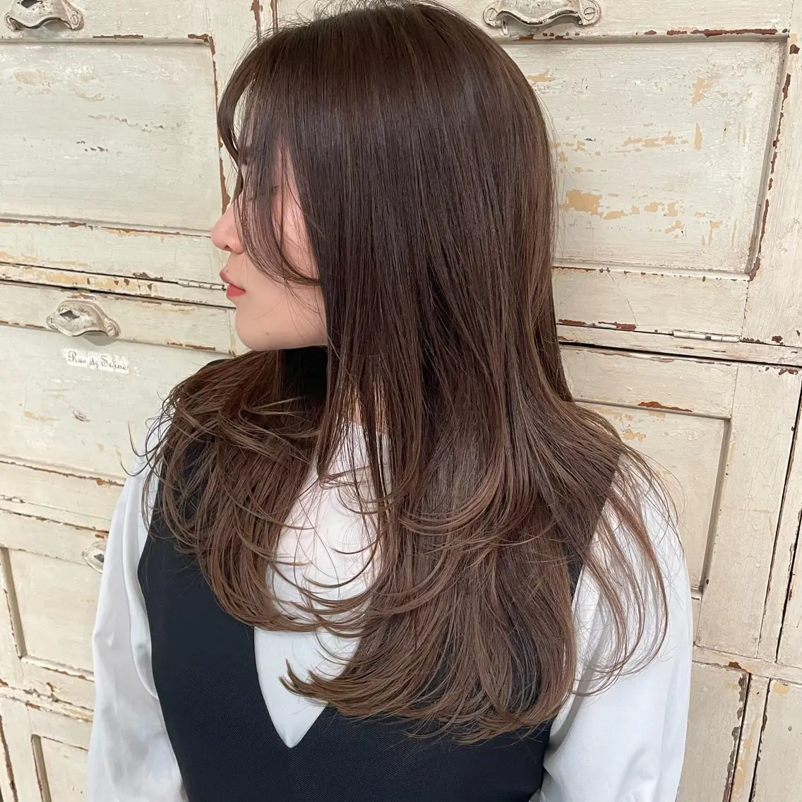 ロング カラー カット ヘアカラー RorriM natsuのヘアスタイル