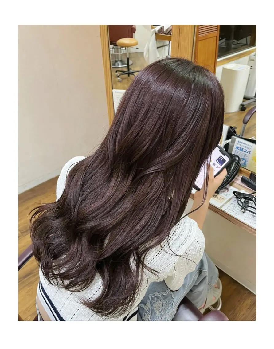 【ミニモ限定】ファッションカラー｜ロングの写真