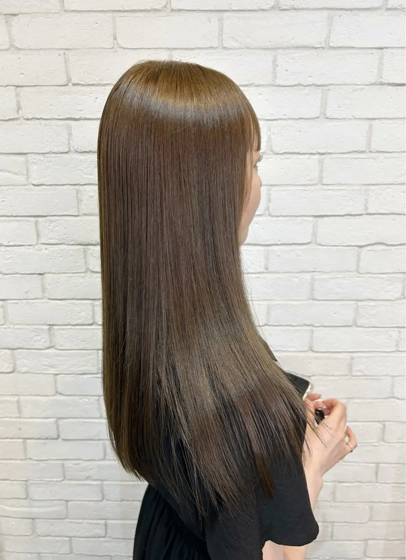 ロング ヘアカラー カラーアンドケアリタ kitamuuuのヘアスタイル