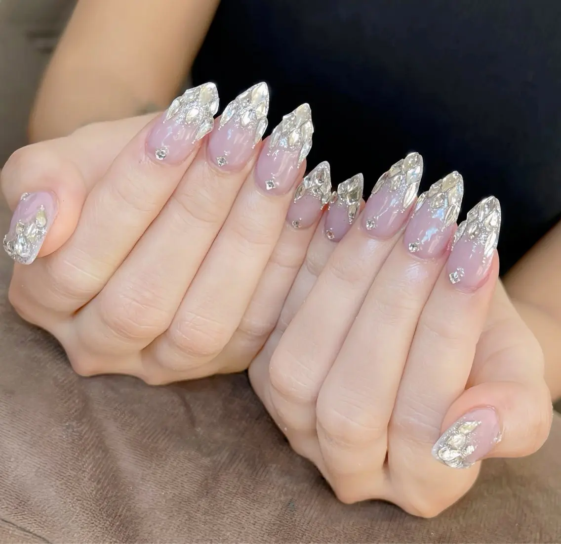 ネイル ハンドネイル ハンドケア DuLi Blinkのネイルデザイン
