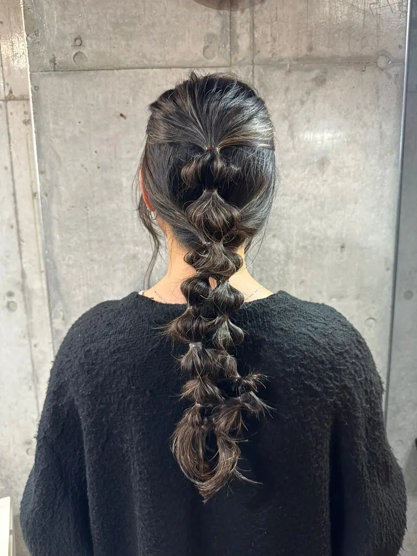 ヘアアレンジ ヘアセット 加藤志保 🎗️🫧モデル募集のヘアスタイル