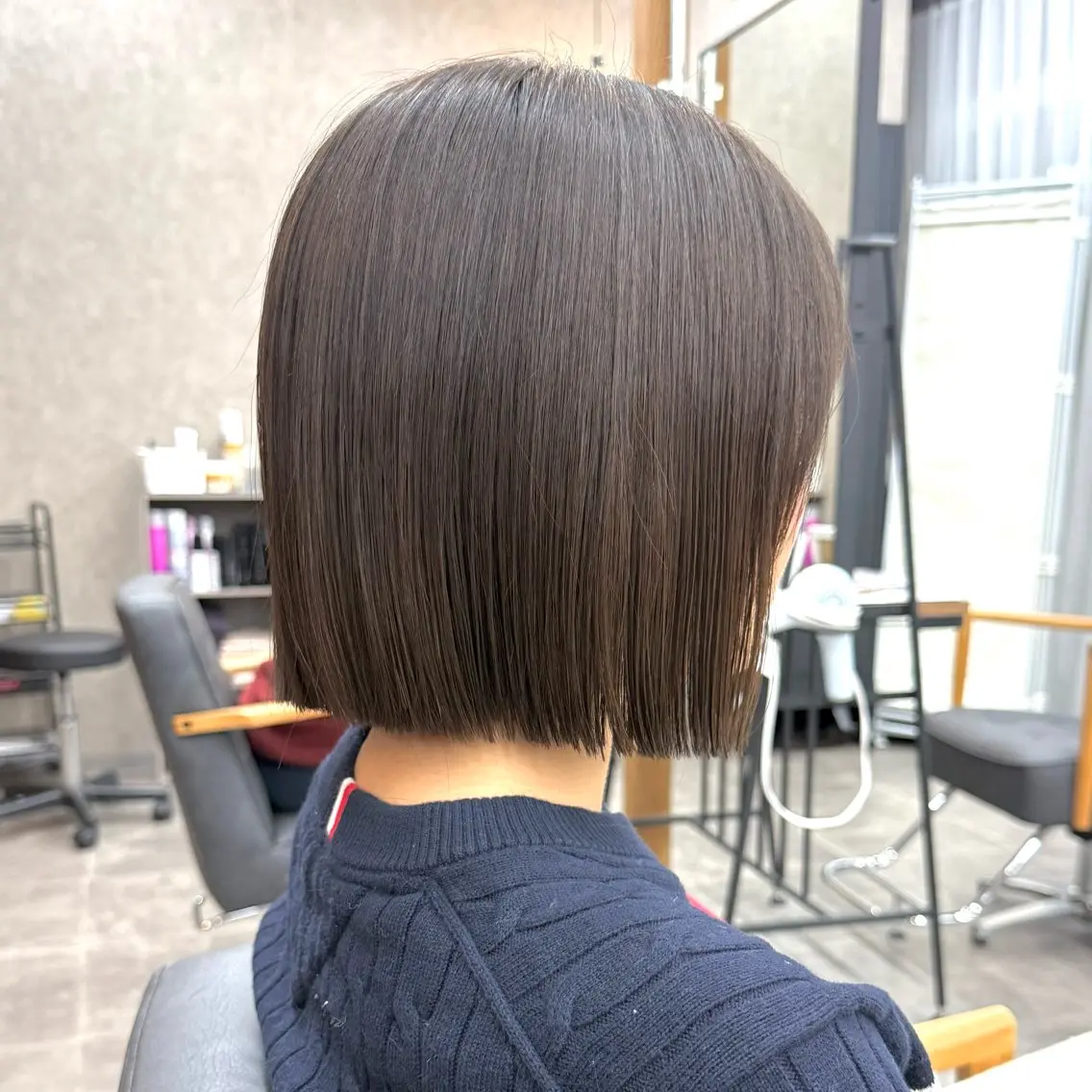 ミディアム ボブ 韓国風ヘア カット 似合わせボブ🎀🫧 千葉 優希のヘアスタイル