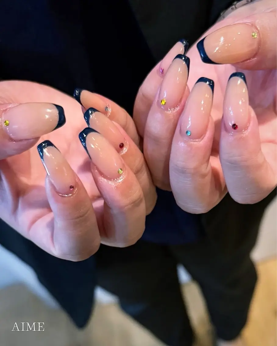 ネイル シンプルネイル ハンドネイル AIME （momo）のネイルデザイン