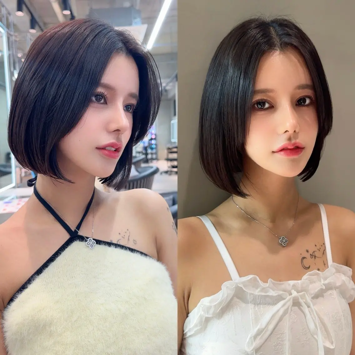 ミディアム カラー ベージュカラー ブリーチ 透明感カラー ブリーチなしカラー 髪質改善 カット ヘアカラー 縮毛矯正 トリートメント ✨髪質改善特化✨副 店長椎葉信乃介のヘアスタイル