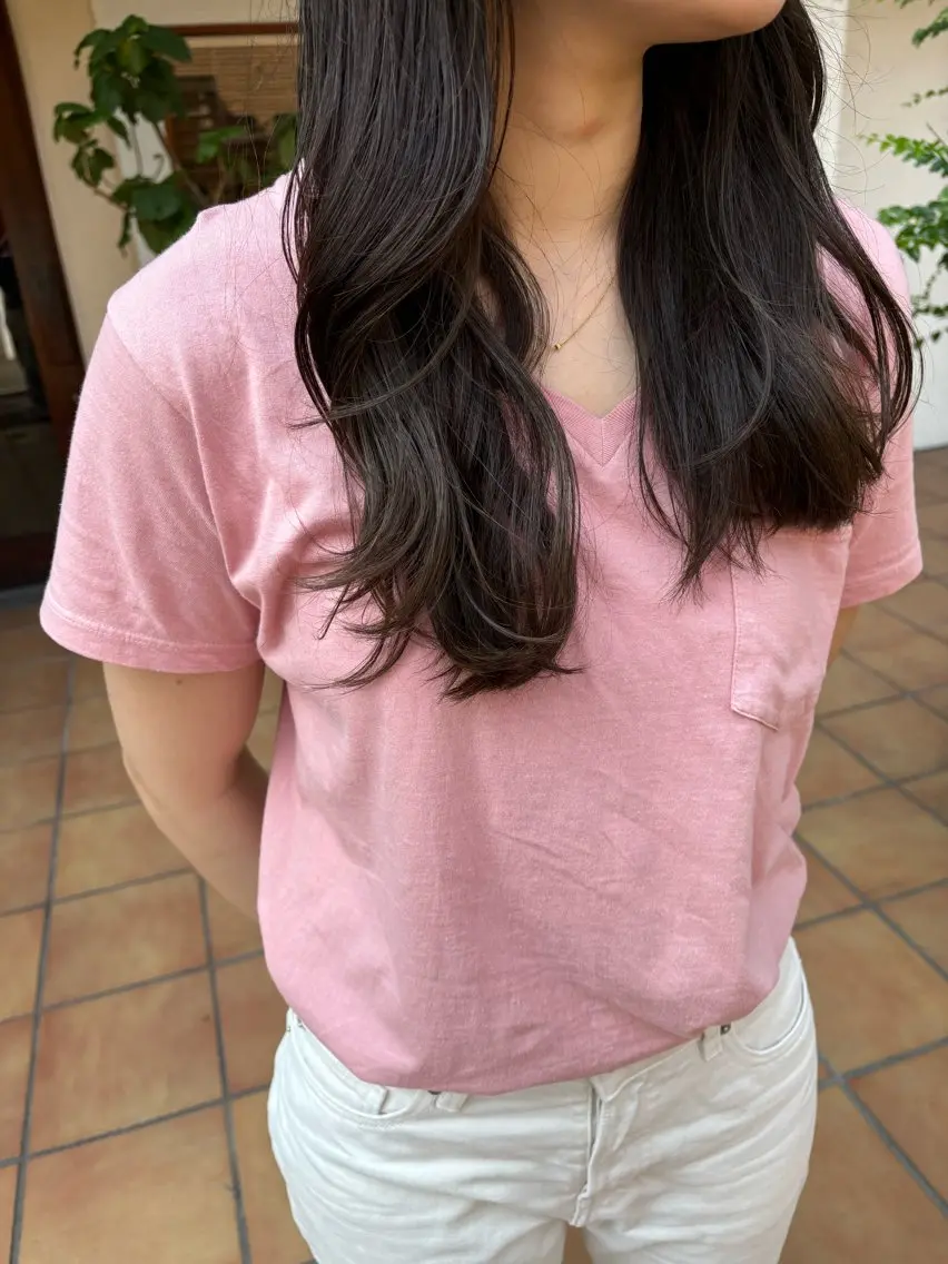 ロング カラー カット ヘアカラー トリートメント ヘッドスパ putri 川邉 優花のヘアスタイル