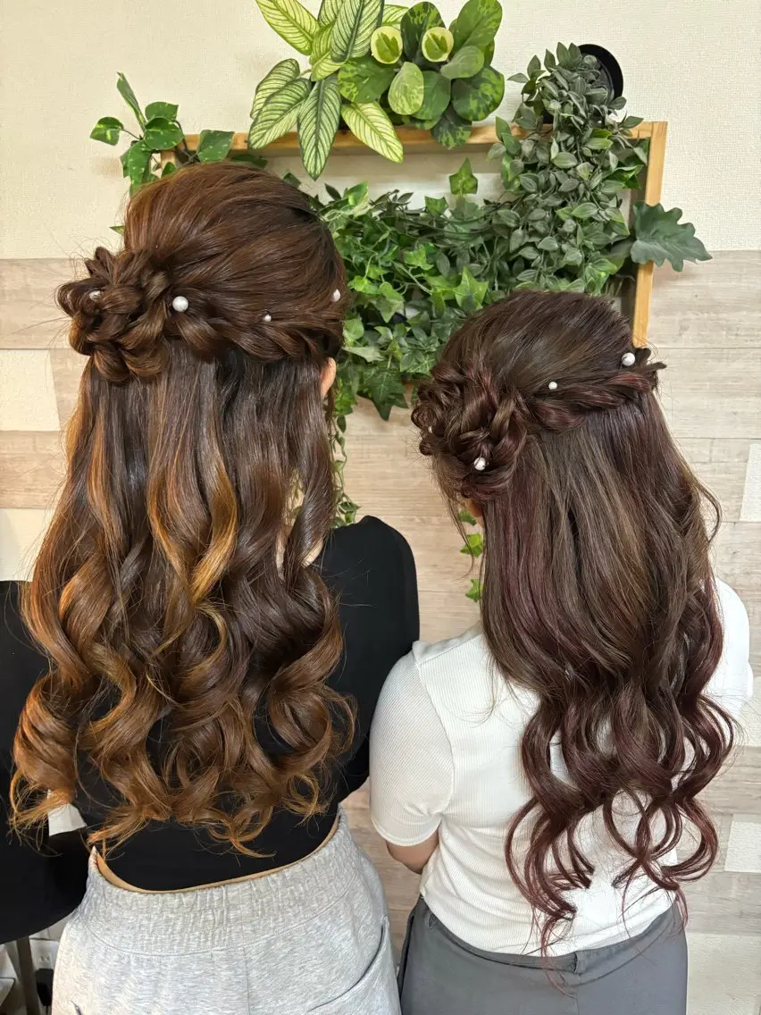 ヘアアレンジ ヘアセット 早朝✨ヘアセット 着付け/清水玲歌のその他イメージ