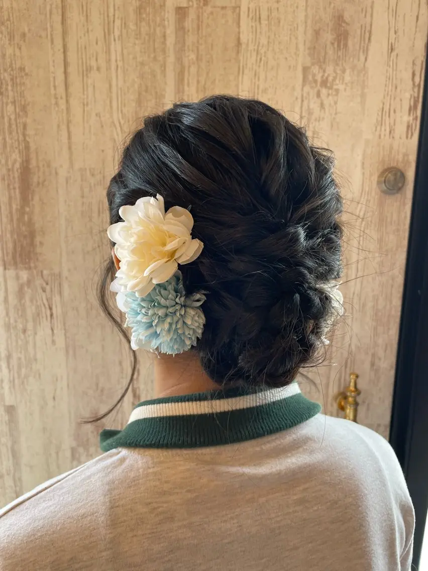 ヘアアレンジ 岡村 真子のヘアスタイル