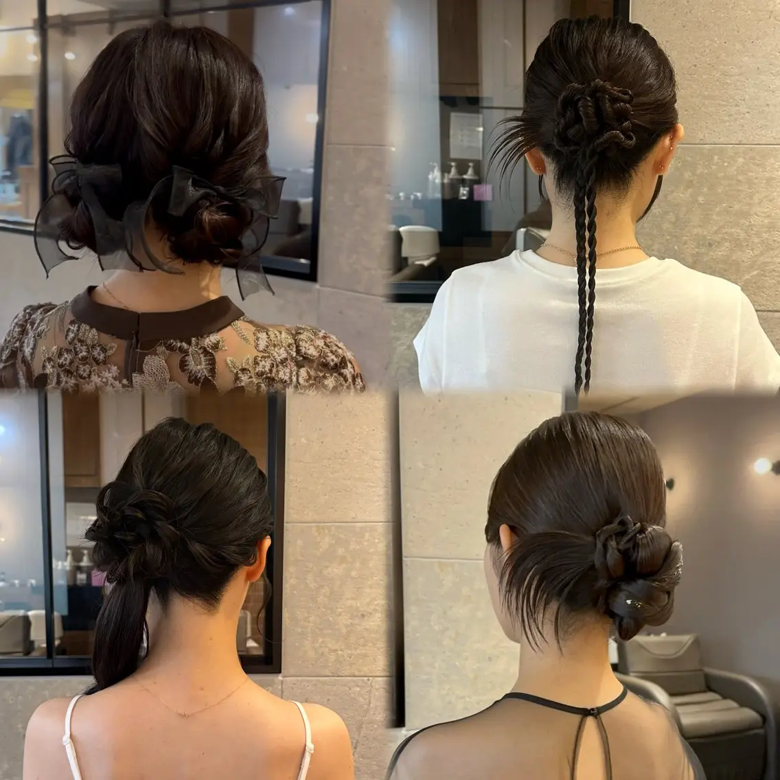 【式典などの行事等に💐】🫧フルアップアレンジ🫧お呼ばれヘアに最適💕編みおろしなども🎀の写真