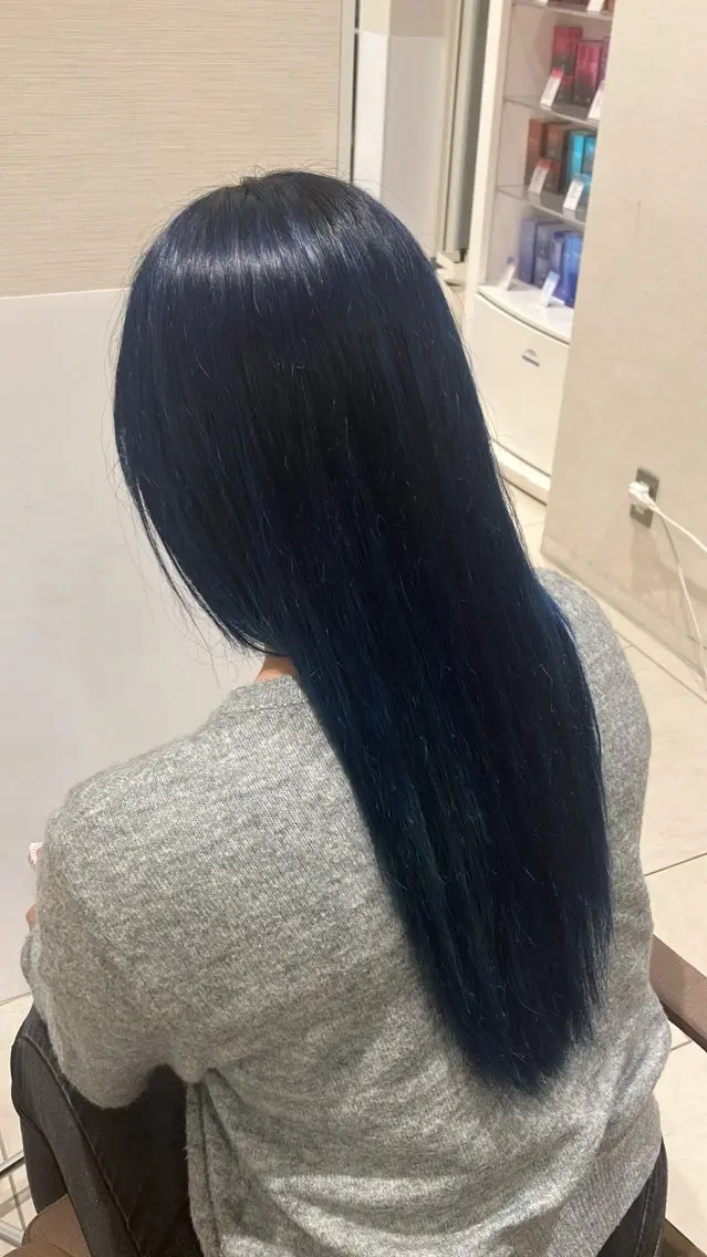 カラー 韓国風レイヤー& 透明感カラー✨のヘアスタイル