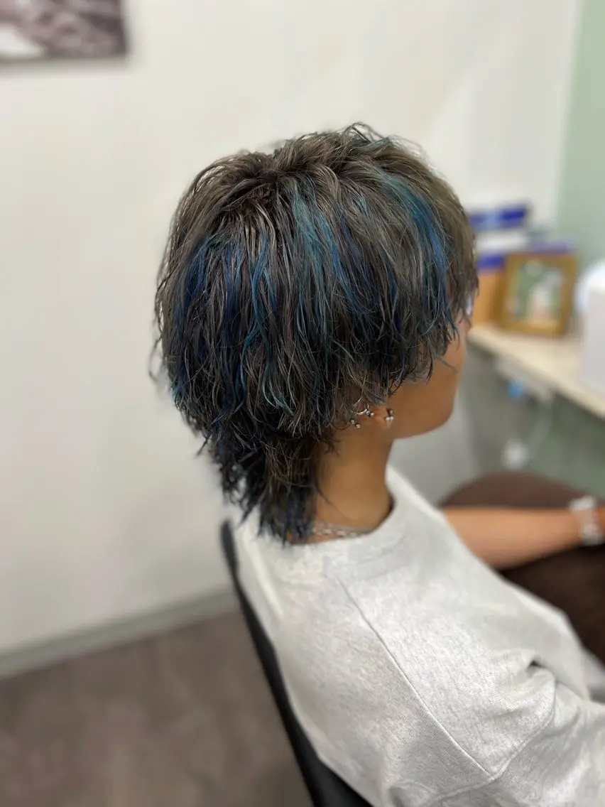 カラー パーマ ハイライトカラー カット パーマ トリートメント 成田の個室の美容室 大野寿也のヘアスタイル