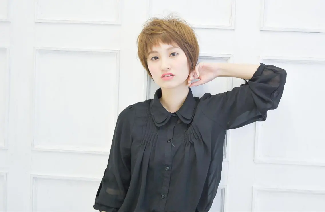 ショート ショートヘア 縮毛矯正/髪質改善 主税巧一のヘアスタイル