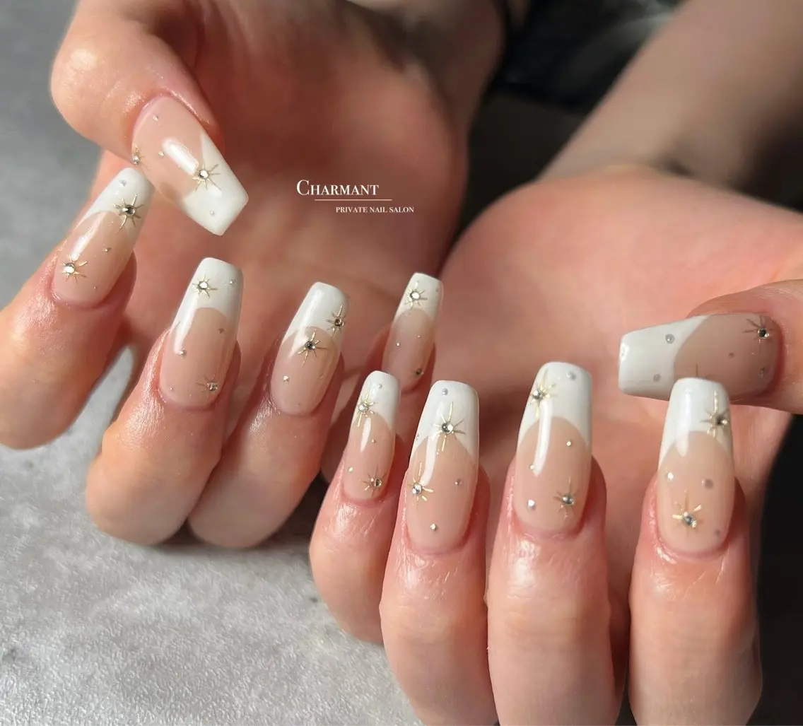 長さだし10本💅🏻デザインやり放題🩷オフなし❤️パーツ無料【派手ネイル要相談】の写真