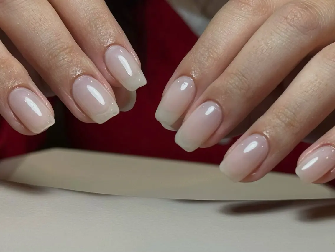 ネイル フレンチネイル マグネットネイル ニュアンスネイル シンプルネイル 春ネイル ハンドネイル LINEA.nail STUDIOのネイルデザイン