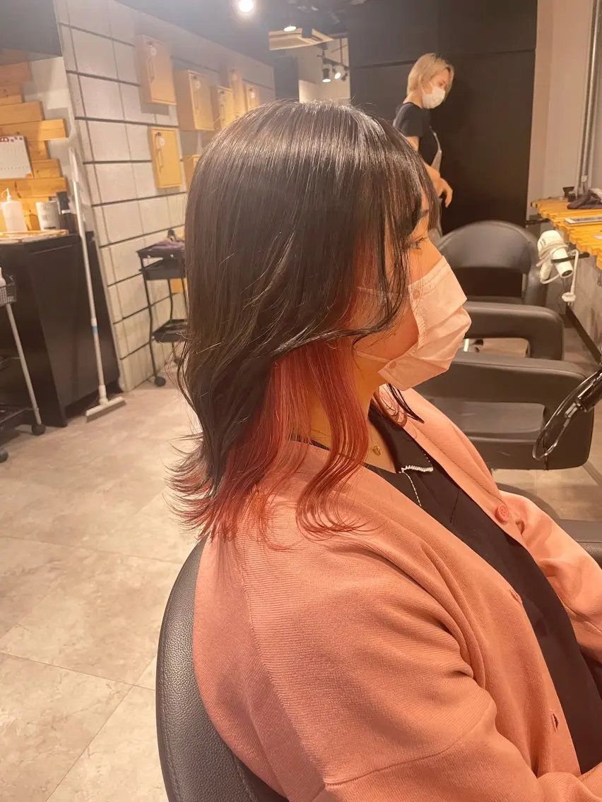 セミロング カラー ヘアカラー トリートメント ヘッドスパ 🦋ハイトーンボブ ショート🦋トシキのヘアスタイル
