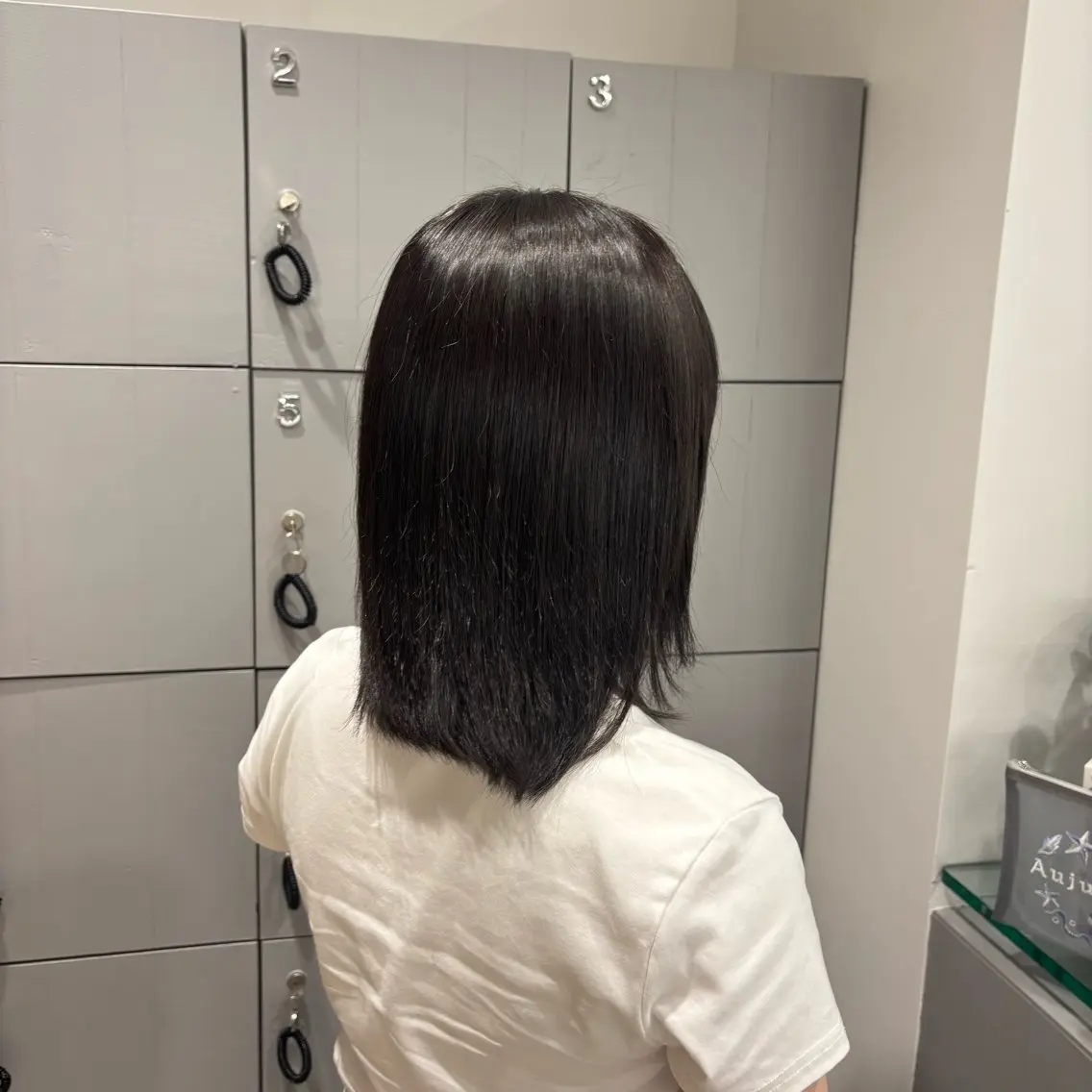 ミディアム カラー ヘアカラー カラー/アレンジ/ yuzu🐈‍⬛🩶のヘアスタイル