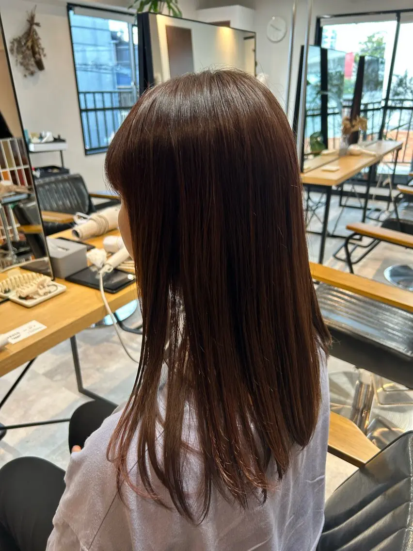 ロング 相澤 拳のヘアスタイル