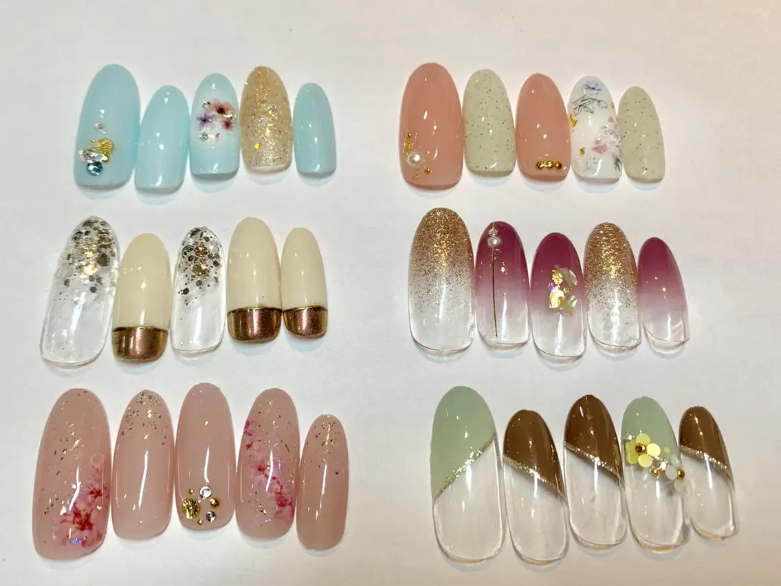ネイル ハンドネイル 高尾 梨花のネイルデザイン