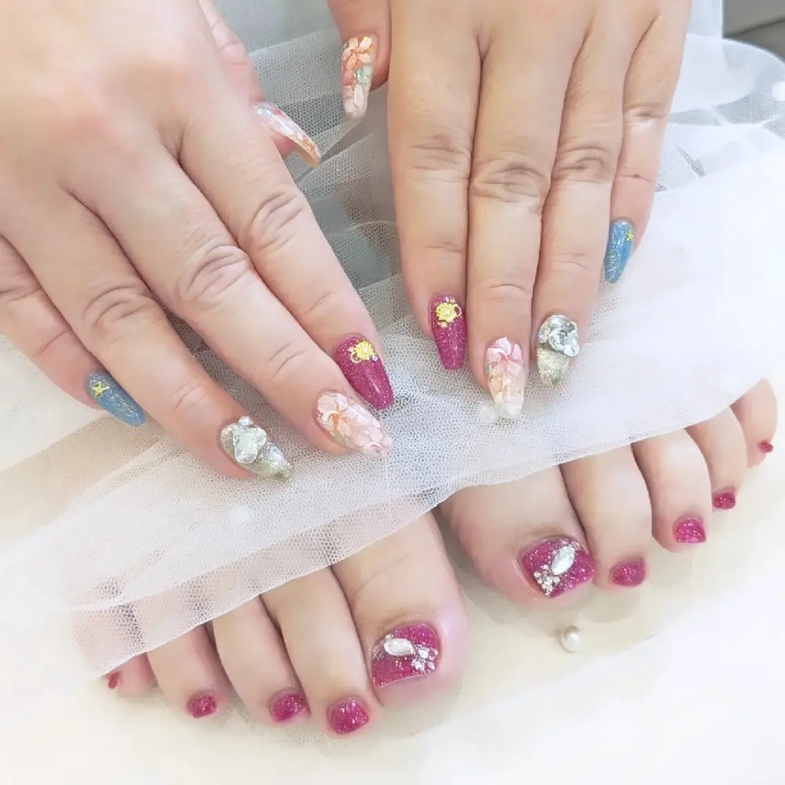 ネイル Lily nail 船橋 yuki🍒のネイルデザイン