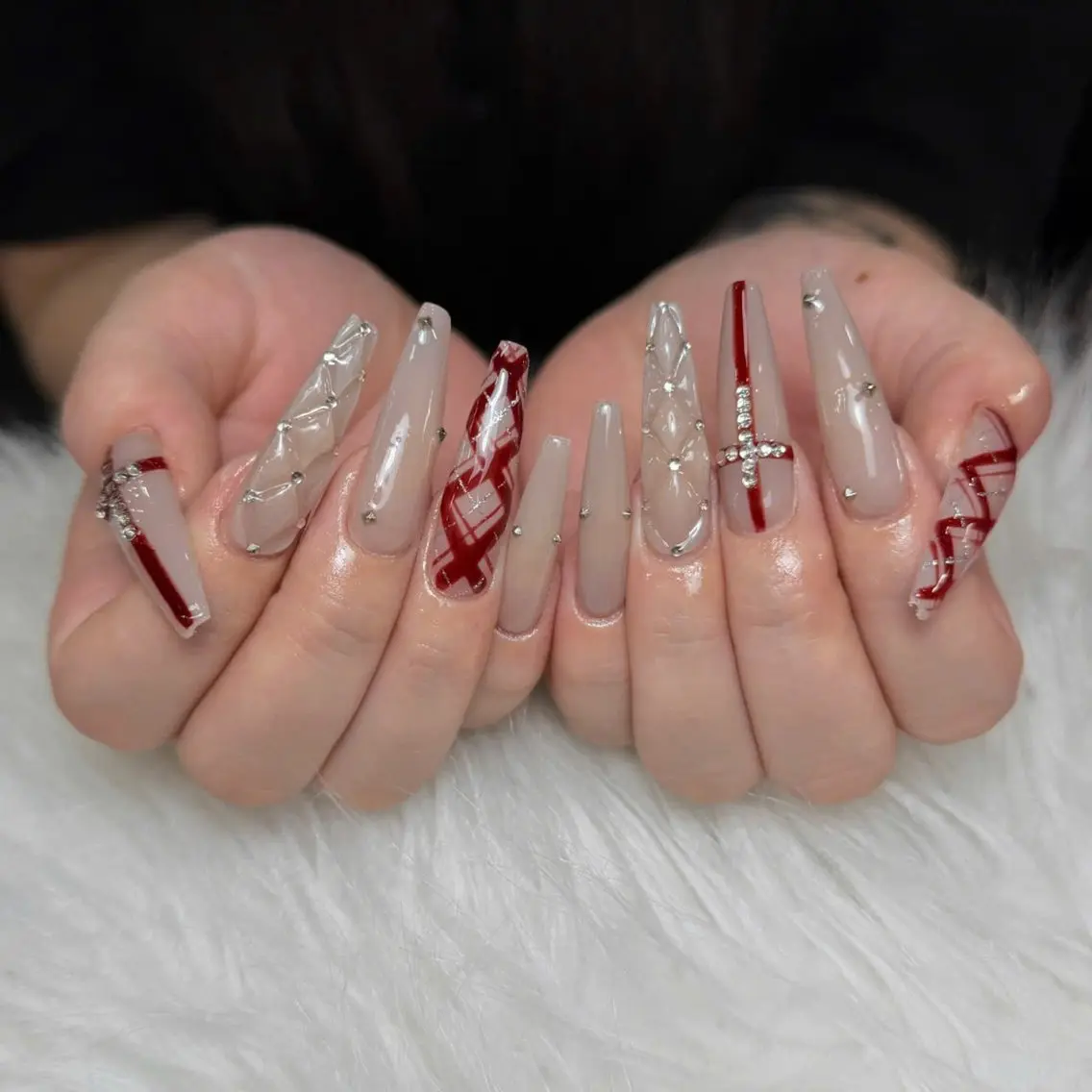 ネイル 長さ出し ジェルネイル 持ち込み オフィスネイル ワンカラーネイル ハンドネイル Michi Nail Staffのネイルデザイン
