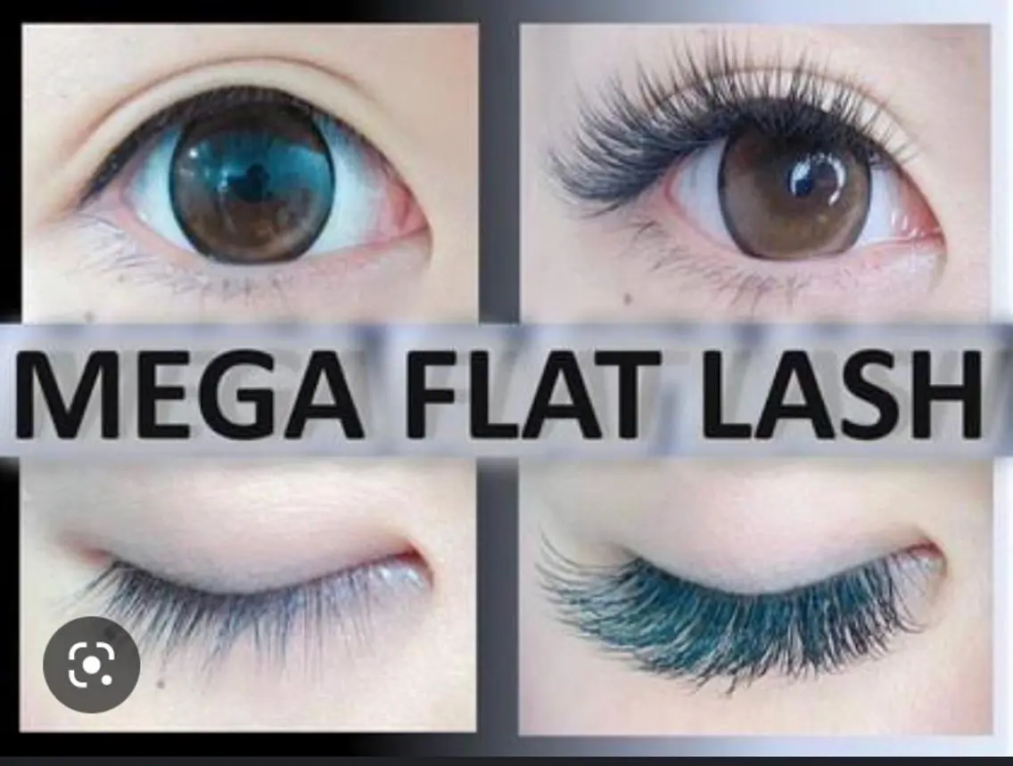 マツエク・マツパ フラットラッシュ eyelash salon PINOのマツエク・マツパデザイン