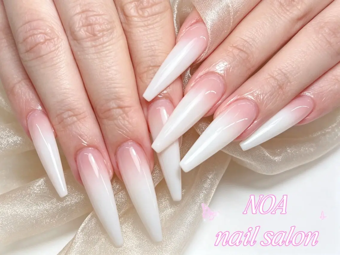 ロング ハンドネイル Noa Nail みつきのネイルデザイン