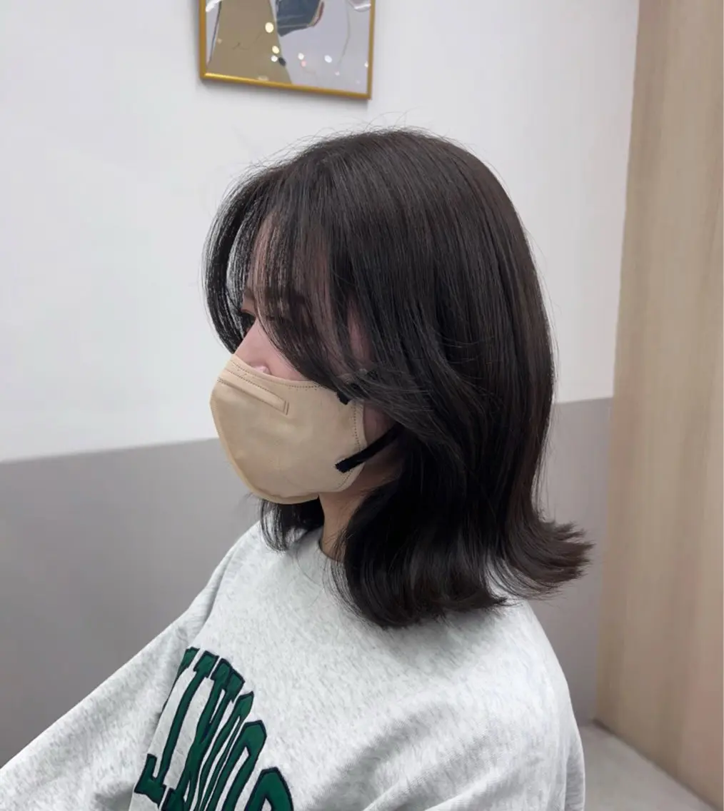 ミディアム くびれヘア 復帰しました🎀 しょうこLuanaのヘアスタイル