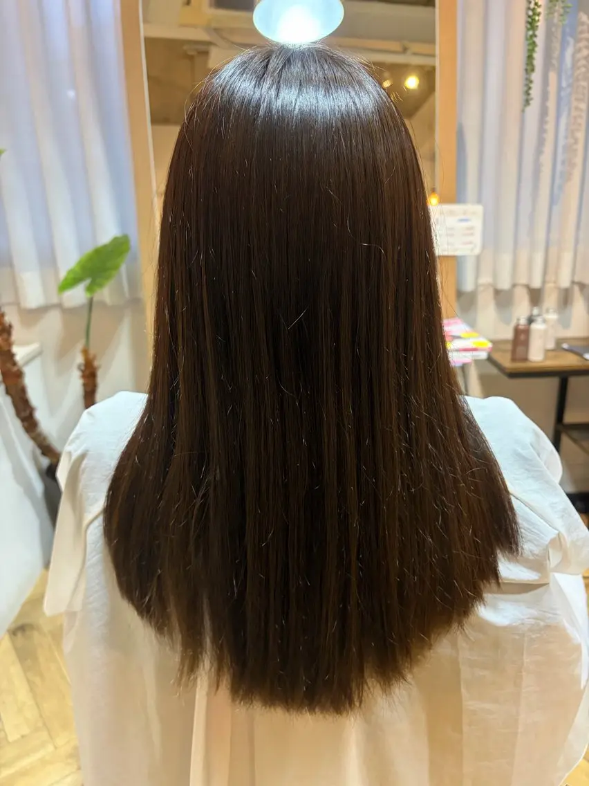 トリートメント ヘッドスパ 秋月友那 TR&スパ モデル募集中のヘアスタイル