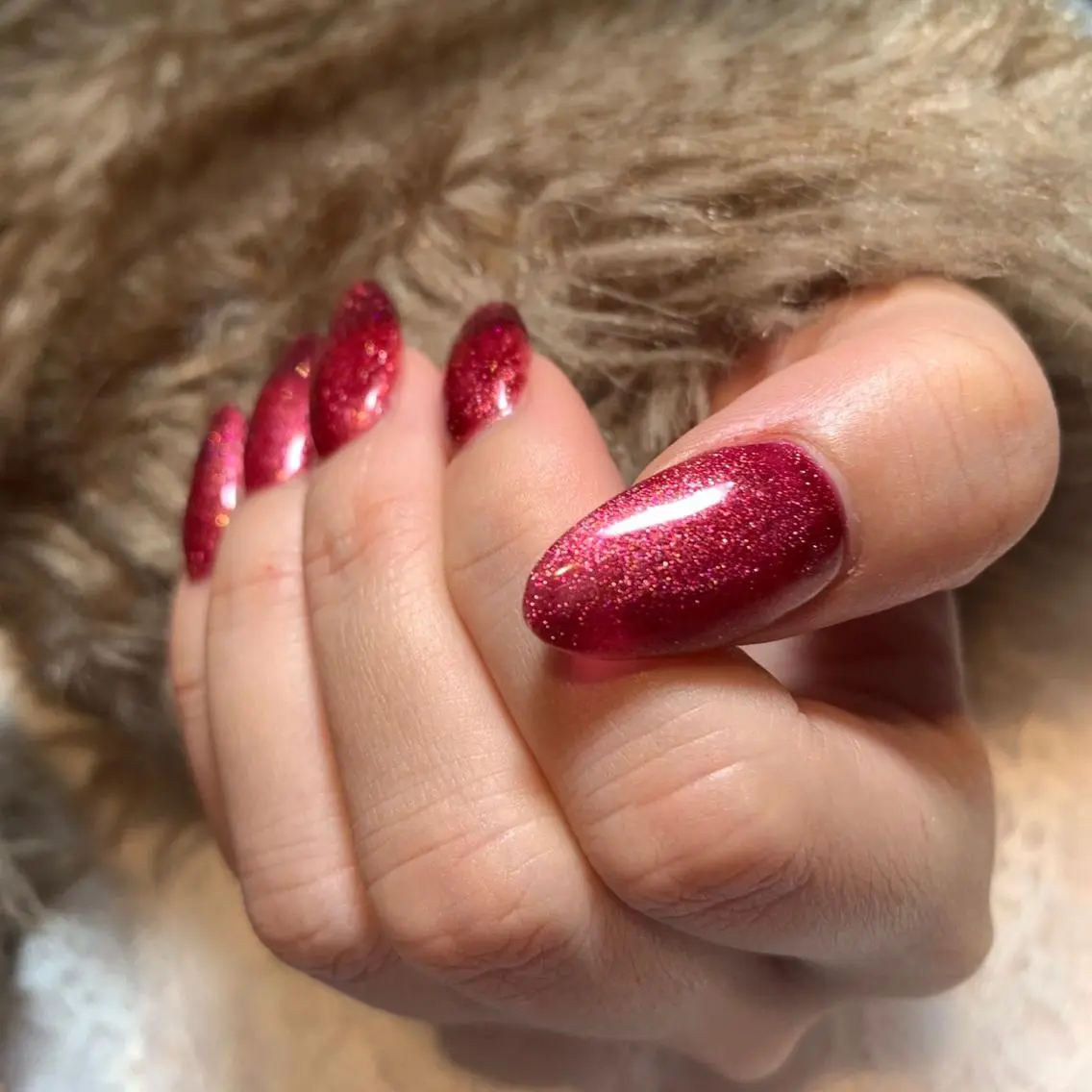 ネイル マグネットネイル ハンドネイル Nail ヌシん家 AKANEのネイルデザイン