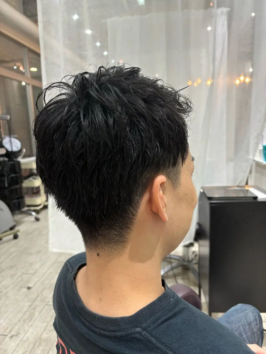 ショート メンズ 中村 よしひでのヘアスタイル