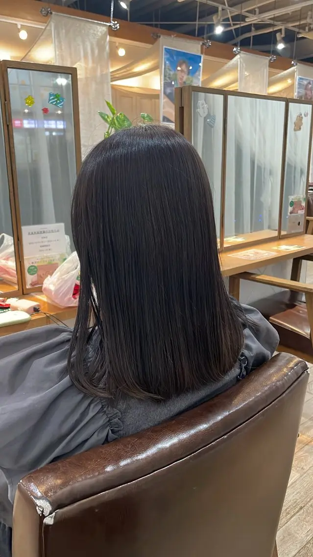 ⭐️営業中メニュー⭐️カット+うるつやカラー+うるつやトリートメントの写真